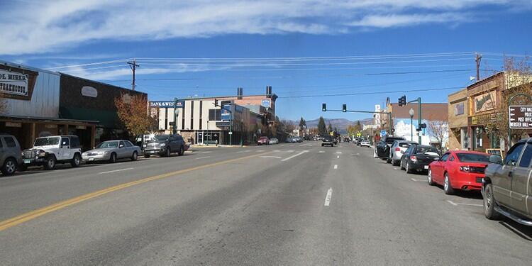 Trung tâm thị trấn Gunnison. Ảnh: Uncover Colorado.