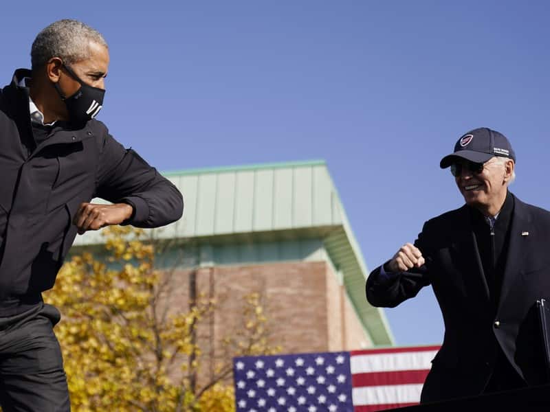 Cựu tổng thống Obama vận động tranh cử cùng Joe Biden