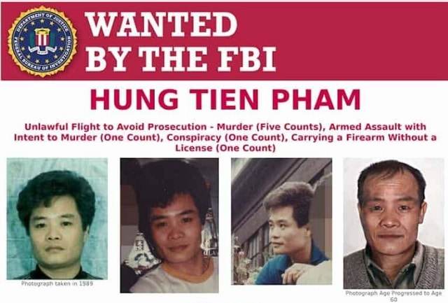 FBI truy nã nghi phạm gốc Việt gây ra thảm án năm 1991 tại Mỹ