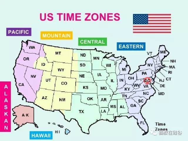 Xác định múi giờ ở các tiểu bang nước Mỹ