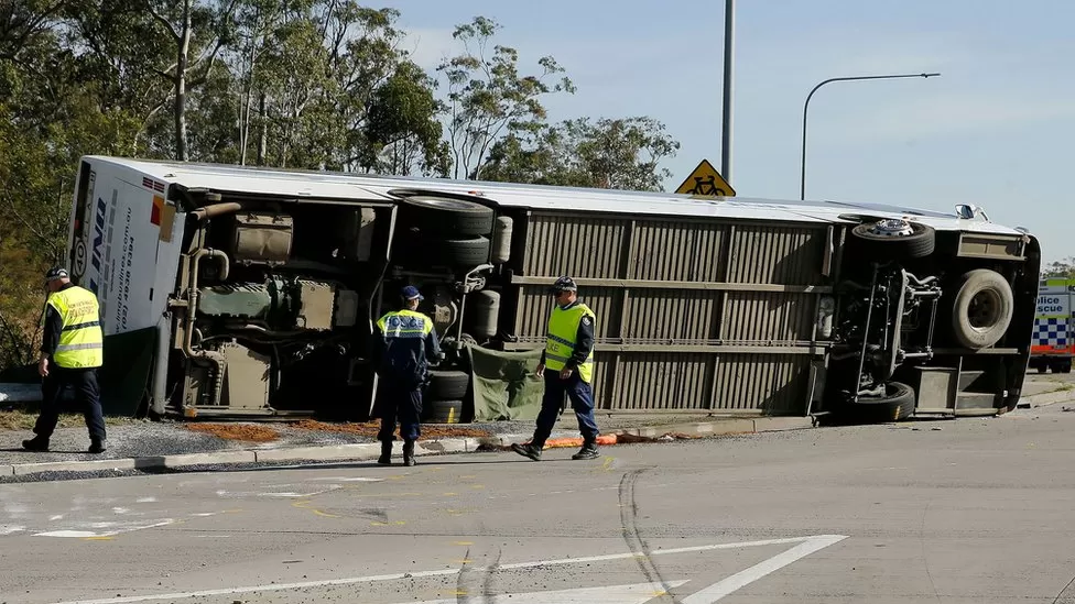 Mười người thiệt mạng trong vụ tai nạn xe buýt đám cưới ở Úc